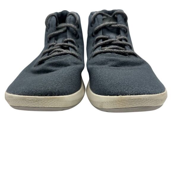 ALLBIRDS Hightop Wool Runner Up Mizzle Sneakers Blue Men's Size 13 - Picture 6 of 9